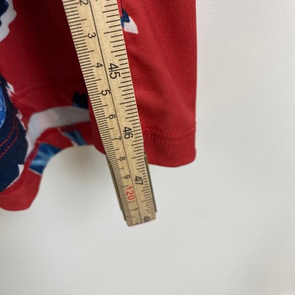 ZARA Red Floral Button-Down Midi Dress M — Cottagecore Coquette Wedding Guest - Picture 11 of 11